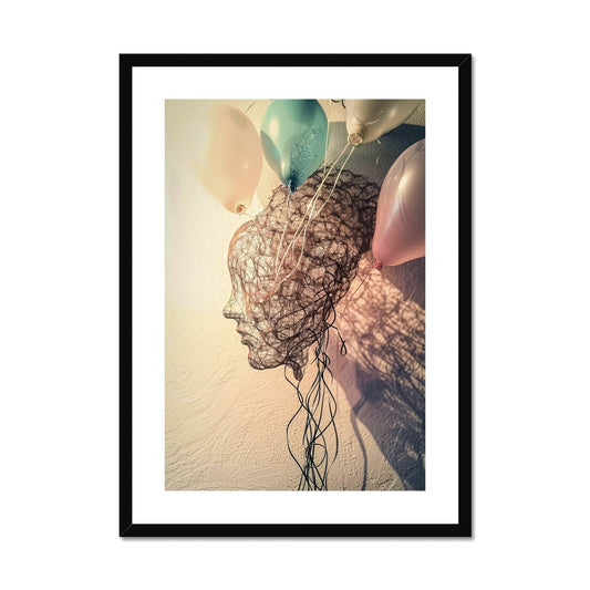 Dreams Lifted Framed & Mounted Print - Pixel Gallery
