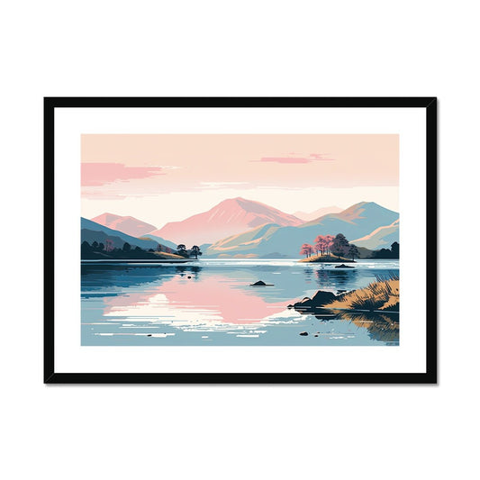 Lake District Framed & Mounted Print - Pixel Gallery