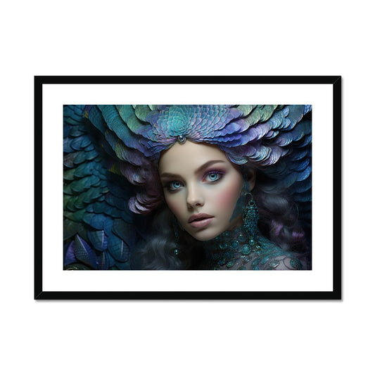Pisces Framed & Mounted Print - Pixel Gallery