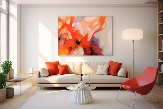 Elevate Your Space: The Artistic Allure of Abstract in Modern Living Rooms - Pixel Gallery