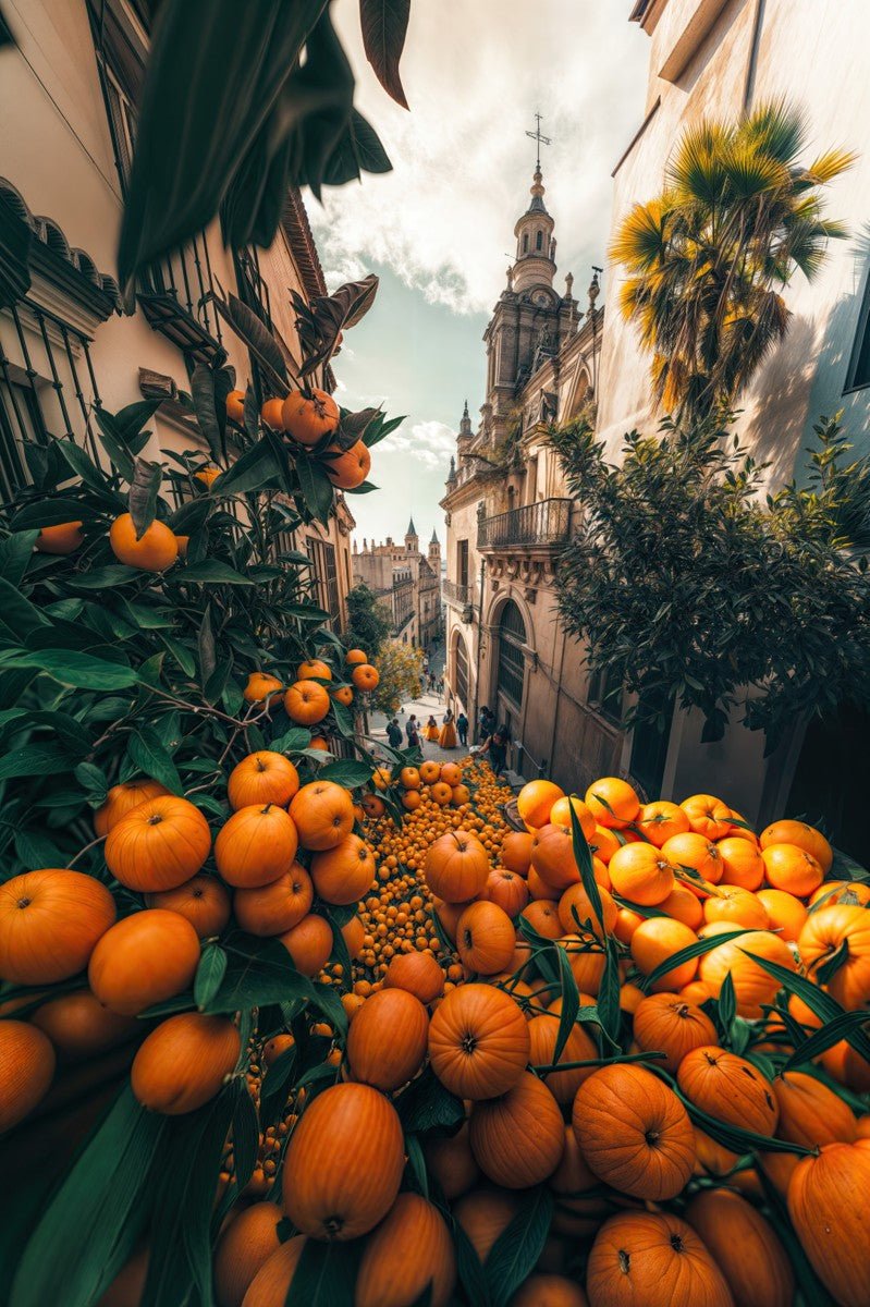 All My Memories of Sevilla are Orange Flavored - Pixel Gallery