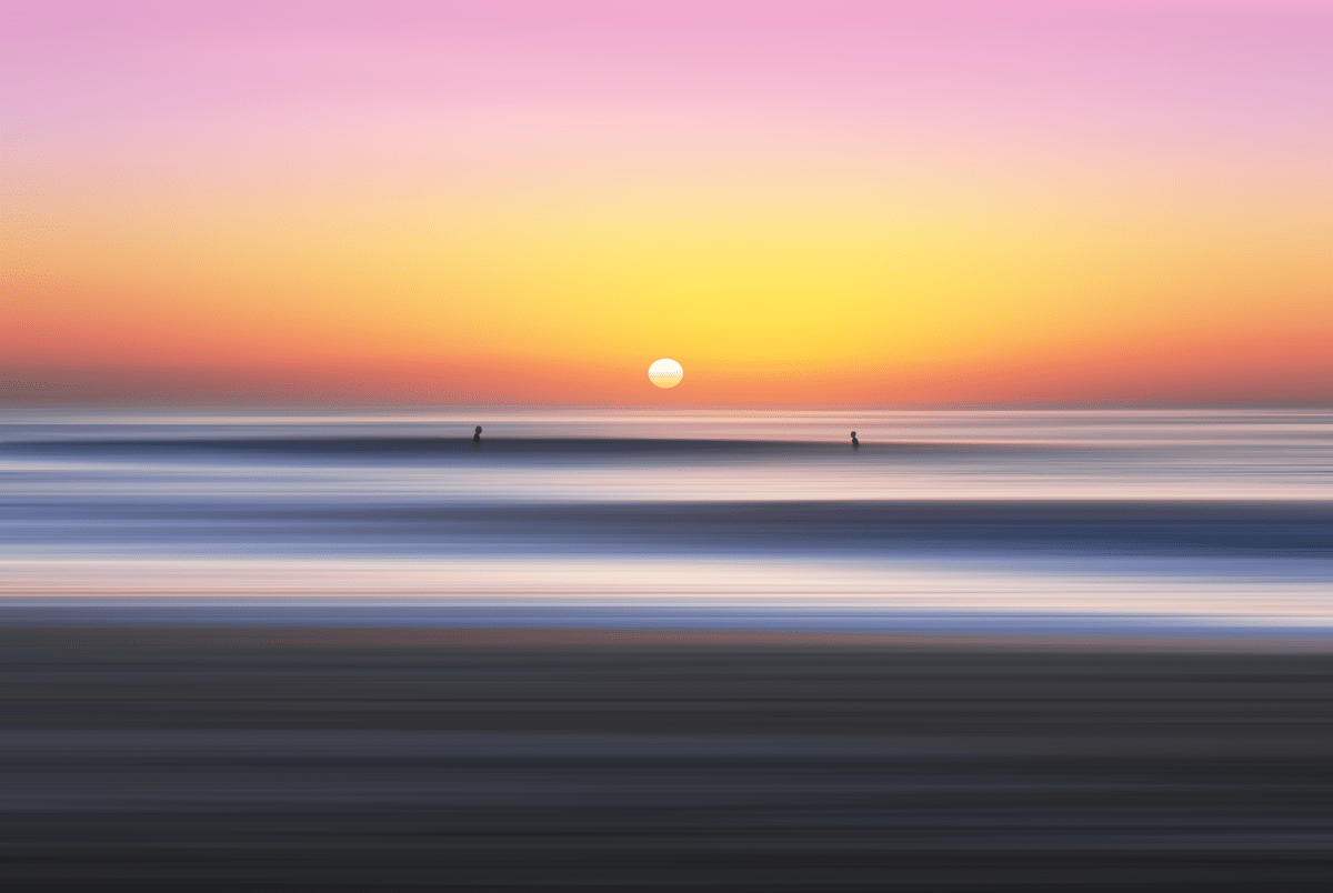 Sharing Sunset Vibes - Pixel Gallery