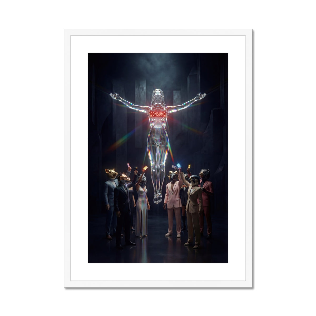 New Religion  Framed & Mounted Print | Pixel Gallery
