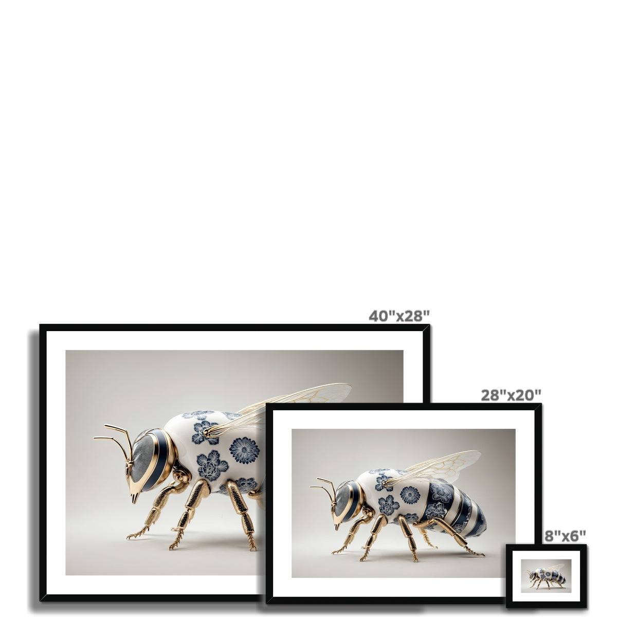 Bee Framed & Mounted Print