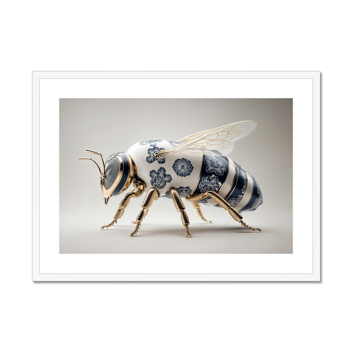 Bee Framed & Mounted Print