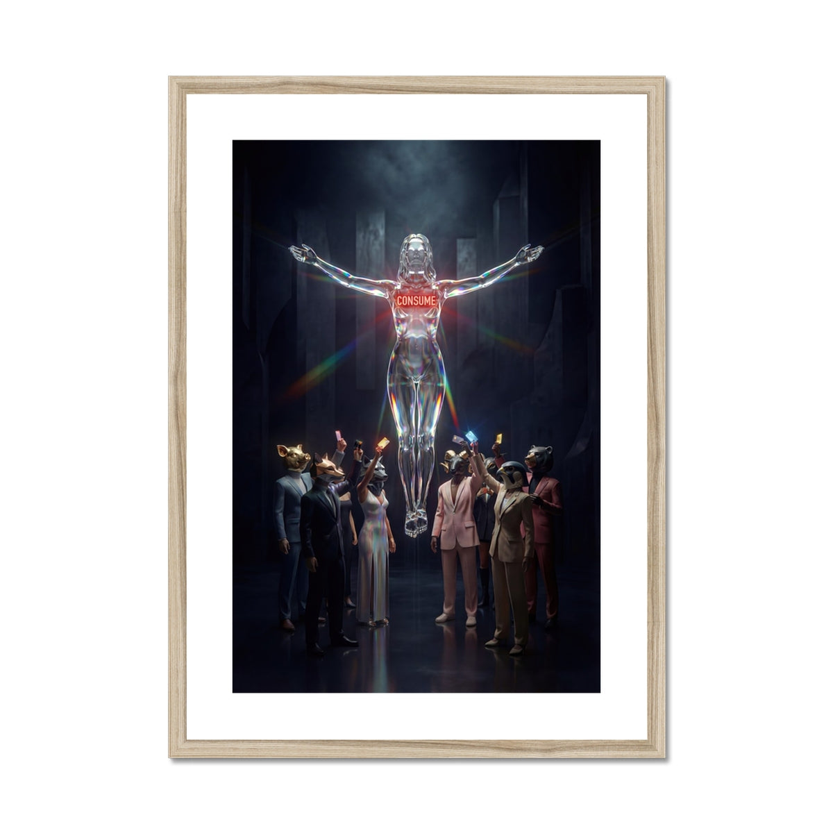 New Religion  Framed & Mounted Print | Pixel Gallery