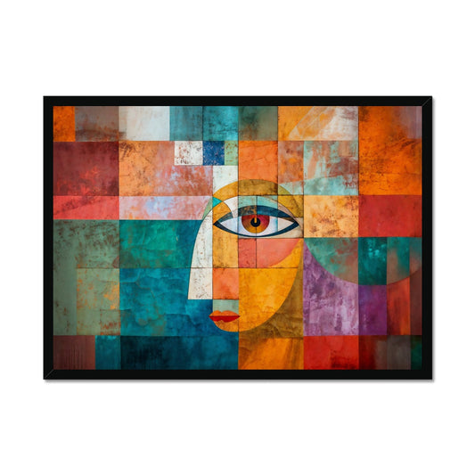 Abstract Look Framed Print