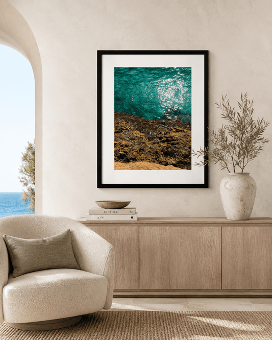 Layers & Light Framed & Mounted Print