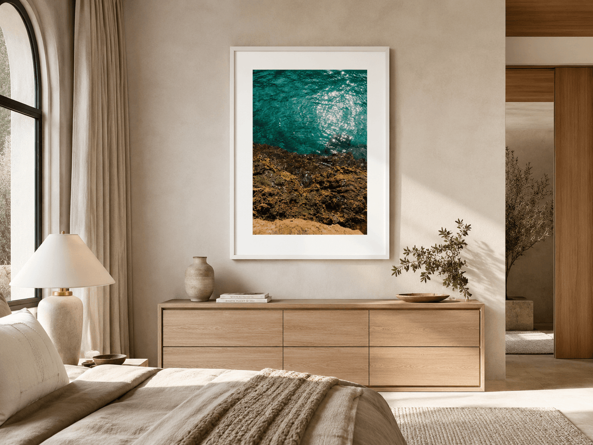 Layers & Light Framed & Mounted Print