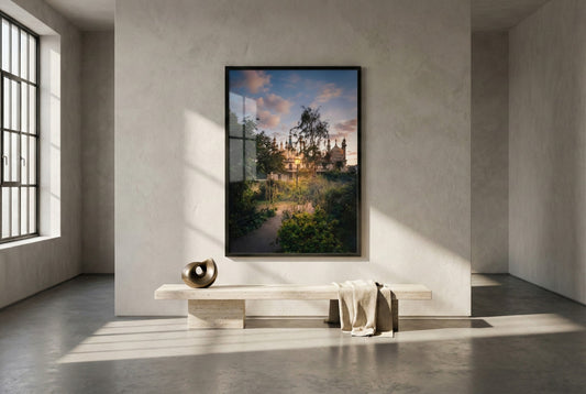 The Pavilion at Blue Hour — Limited Edition Framed Print