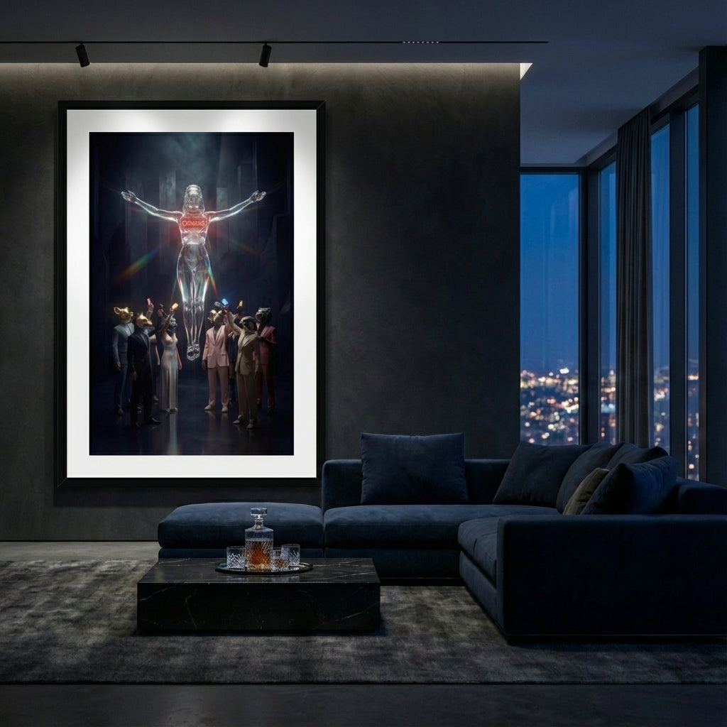 New Religion  Framed & Mounted Print | Pixel Gallery