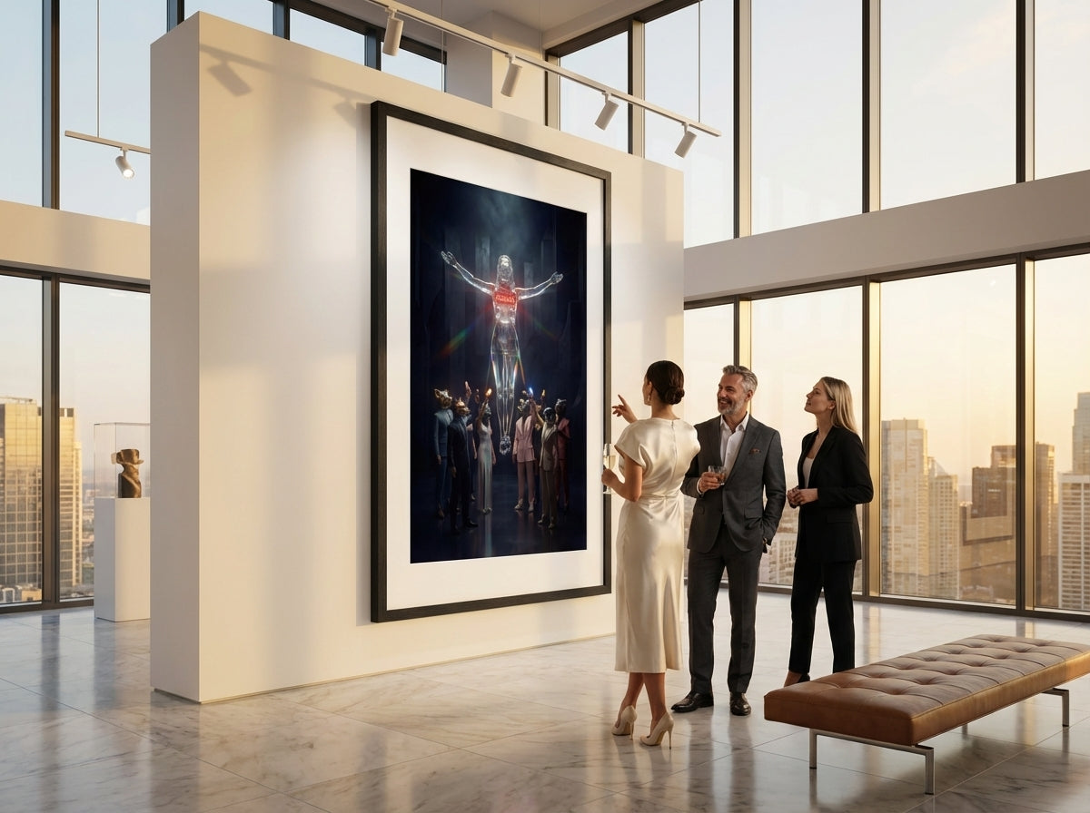 New Religion  Framed & Mounted Print | Pixel Gallery