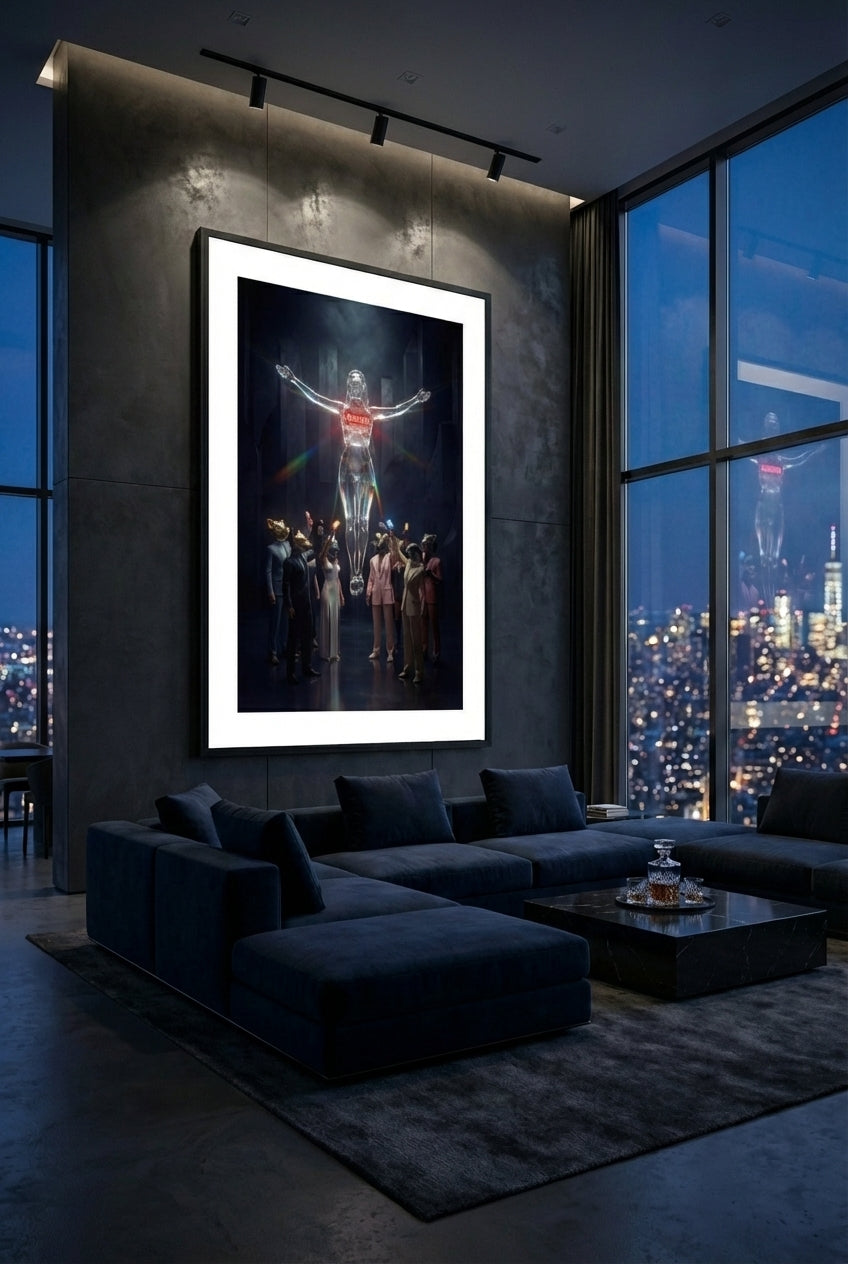 New Religion  Framed & Mounted Print | Pixel Gallery