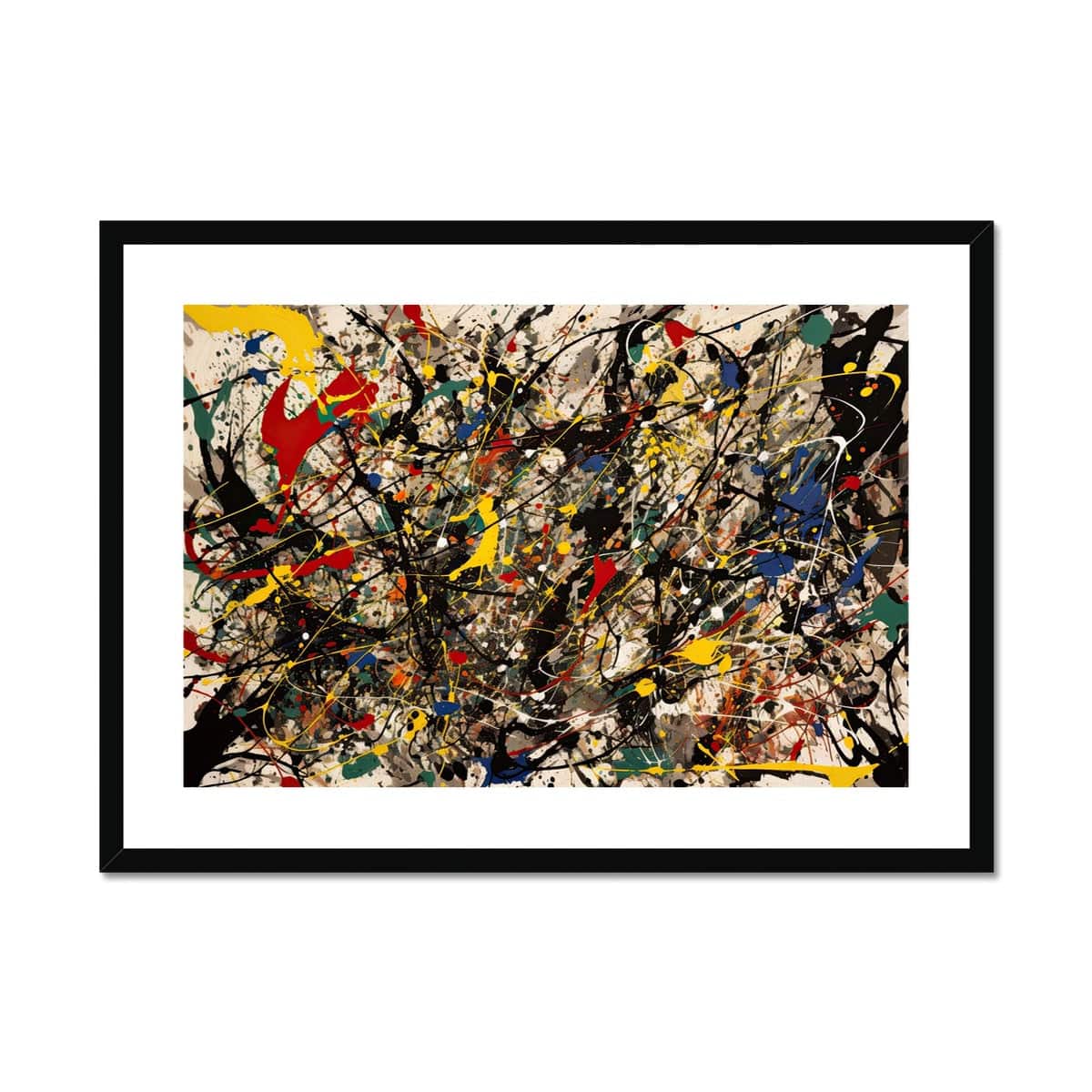 Abstract Emotions Framed & Mounted Print - Pixel Gallery