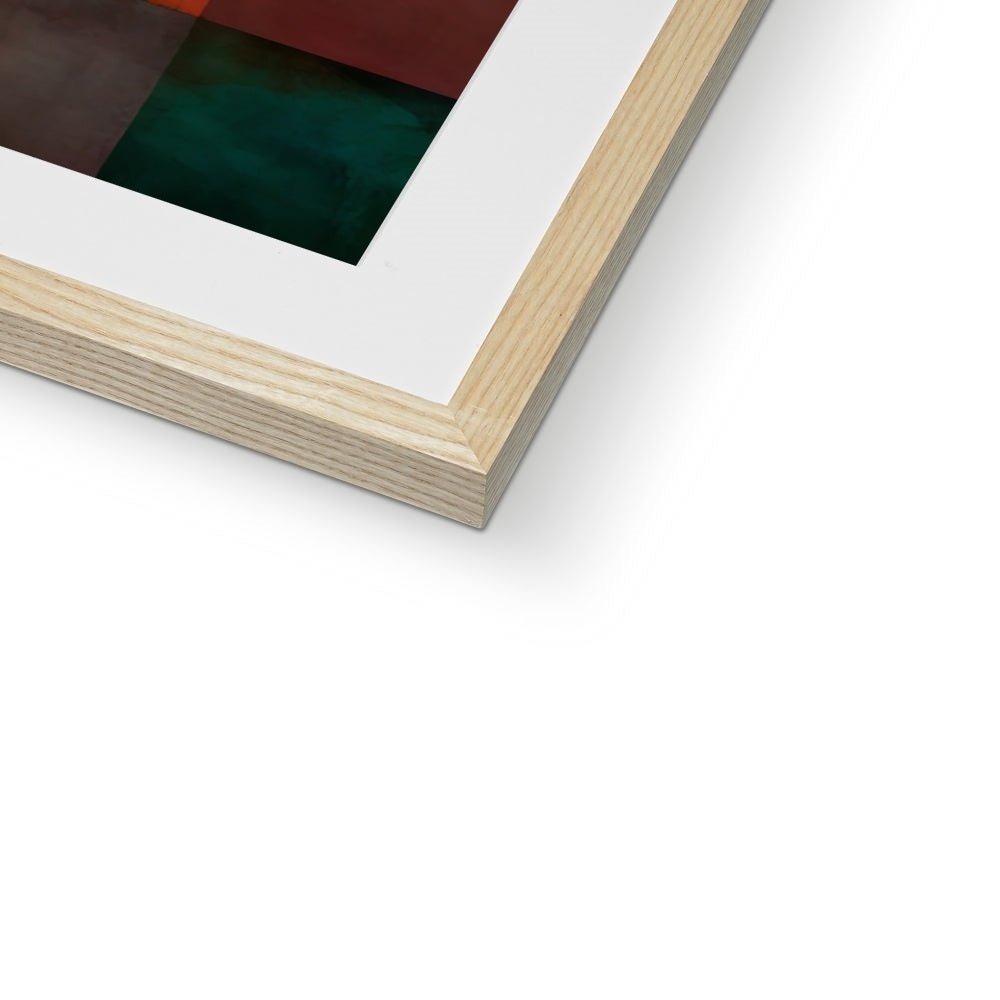 Abstract Look Framed & Mounted Print - Pixel Gallery