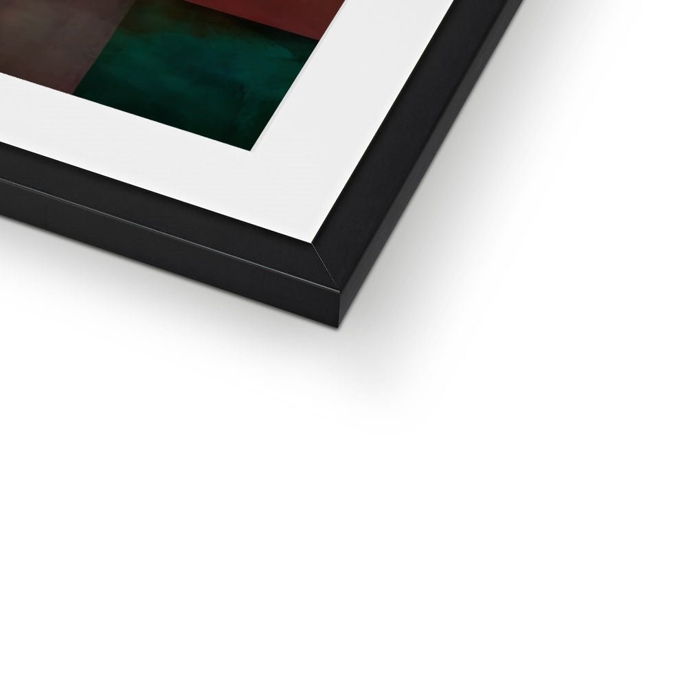 Abstract Look Framed & Mounted Print - Pixel Gallery