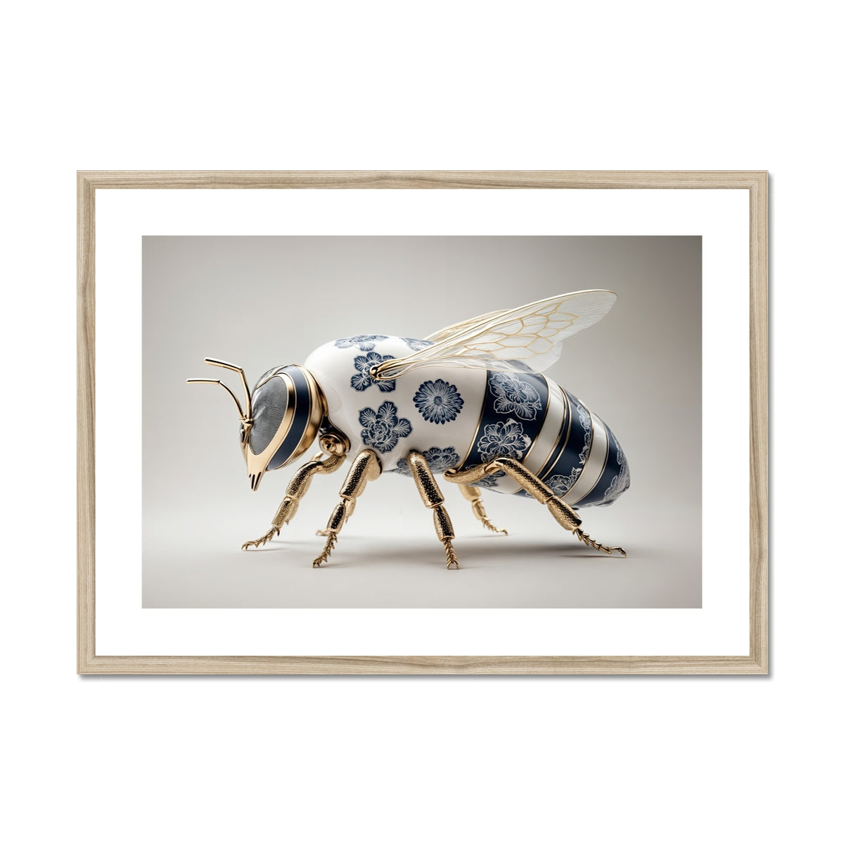 Bee Framed & Mounted Print