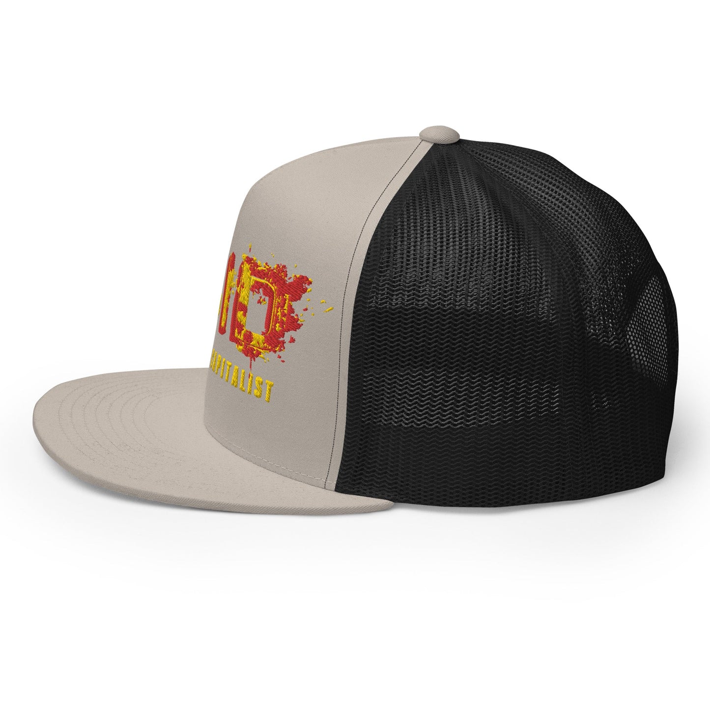 Acid Capitalist Revolution Trucker Cap - Pixel Gallery