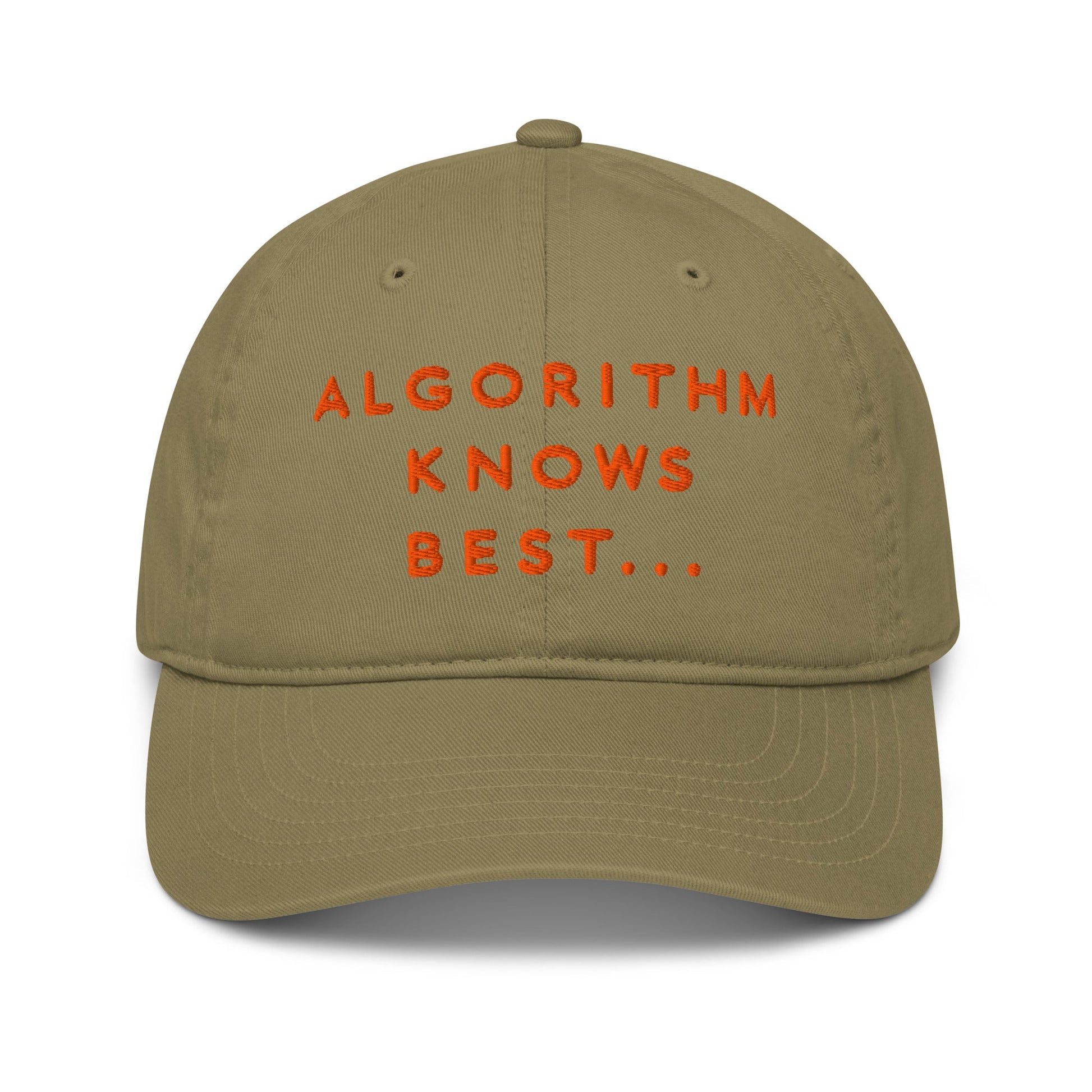Algorithm Knows Best Baseball Cap - Pixel Gallery