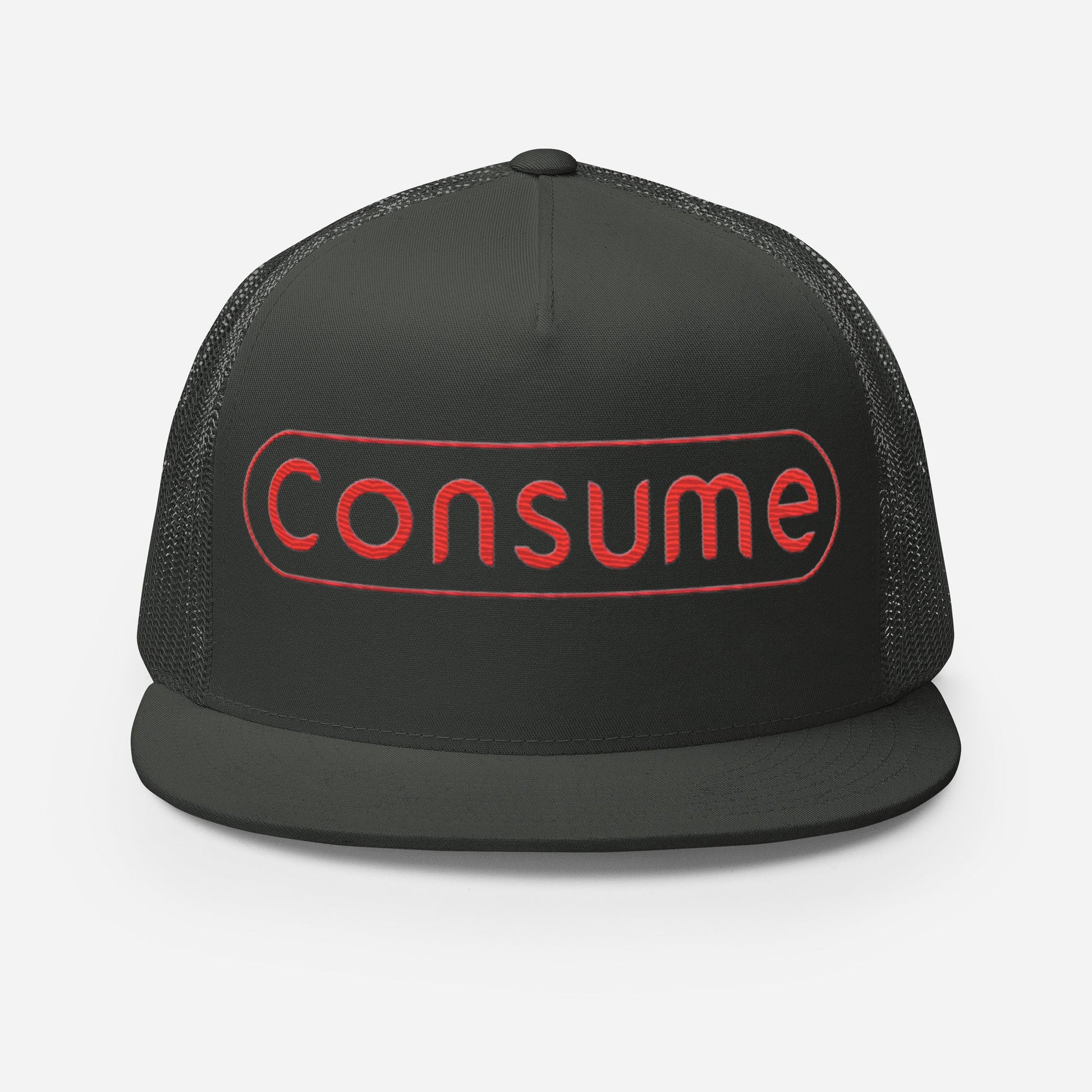 All Consuming Trucker Cap - Pixel Gallery