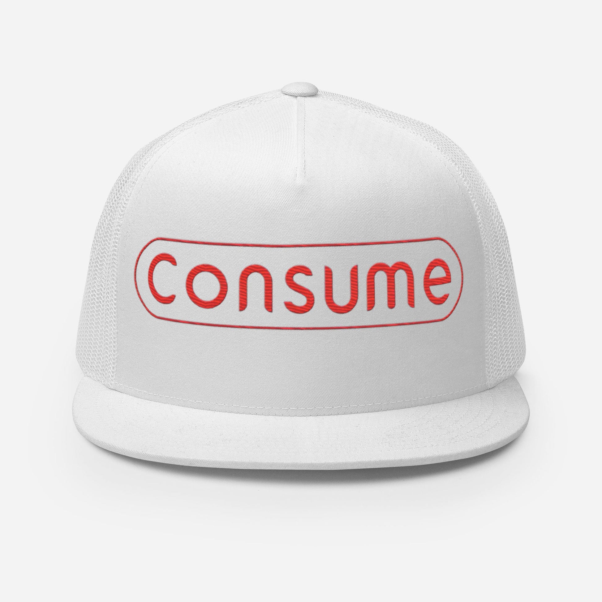 All Consuming Trucker Cap - Pixel Gallery