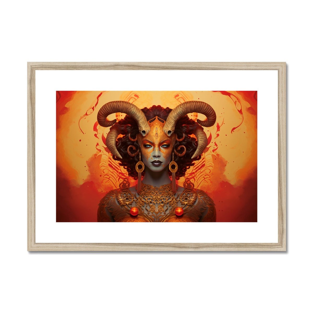 Aries Framed & Mounted Print - Pixel Gallery