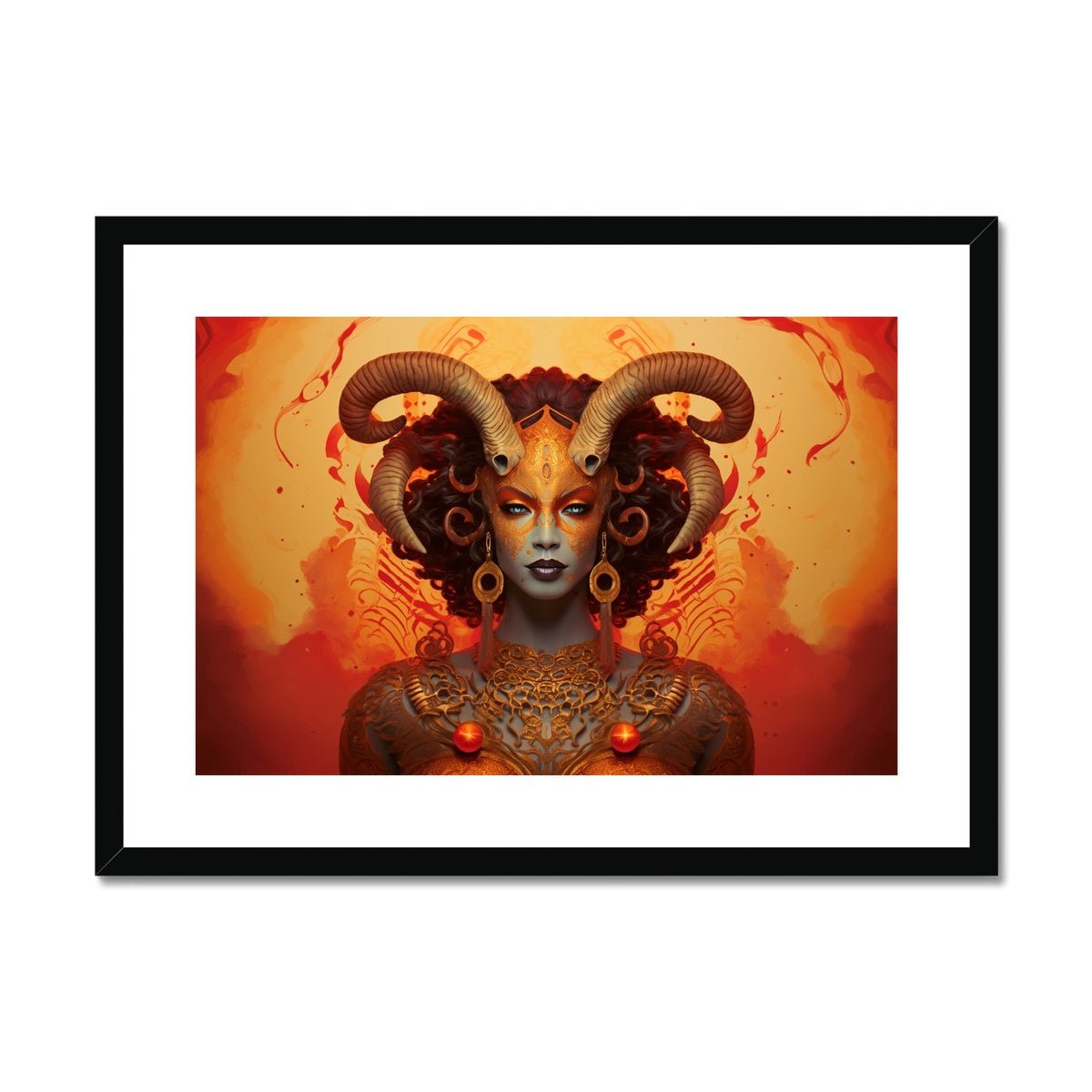 Aries Framed & Mounted Print - Pixel Gallery