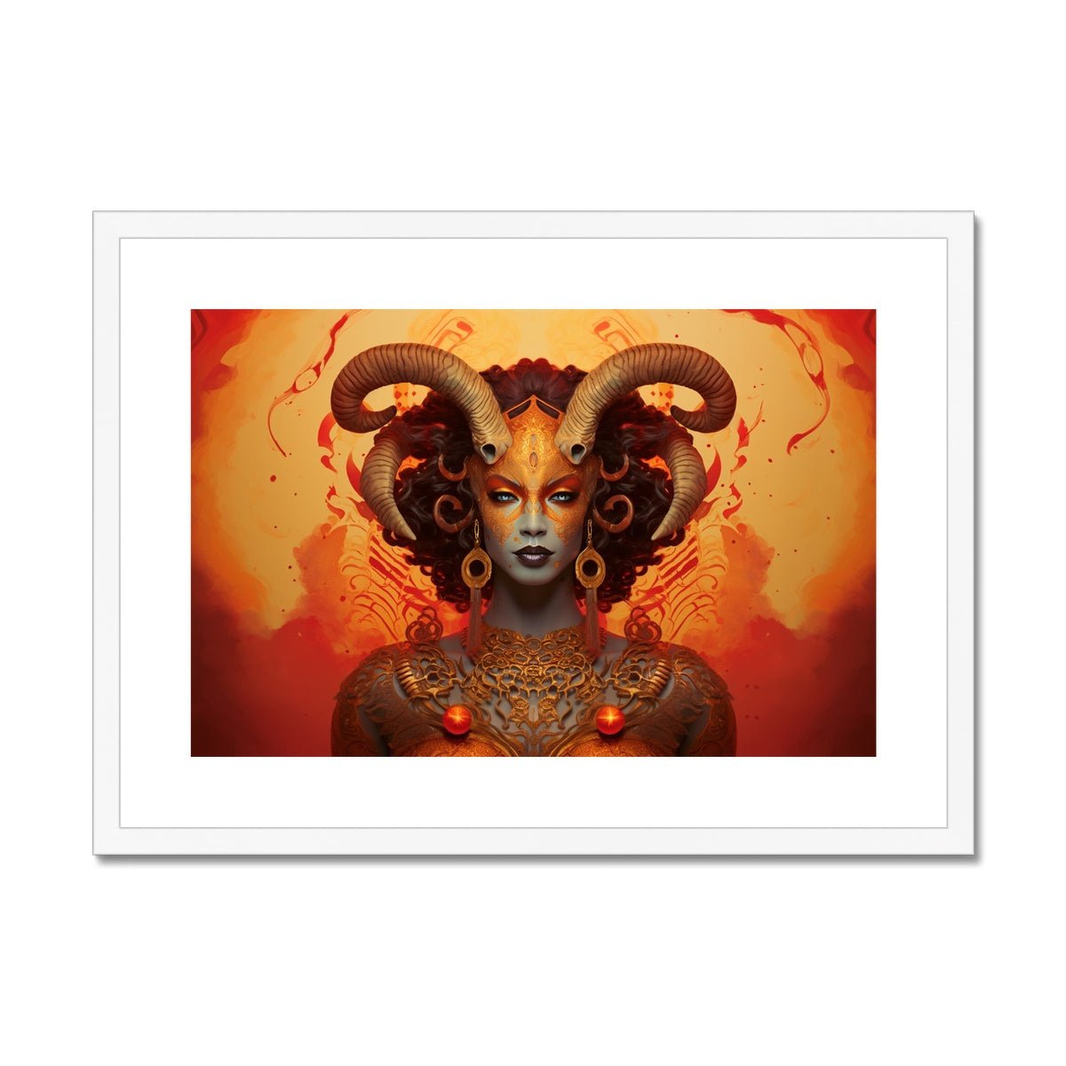 Aries Framed & Mounted Print - Pixel Gallery