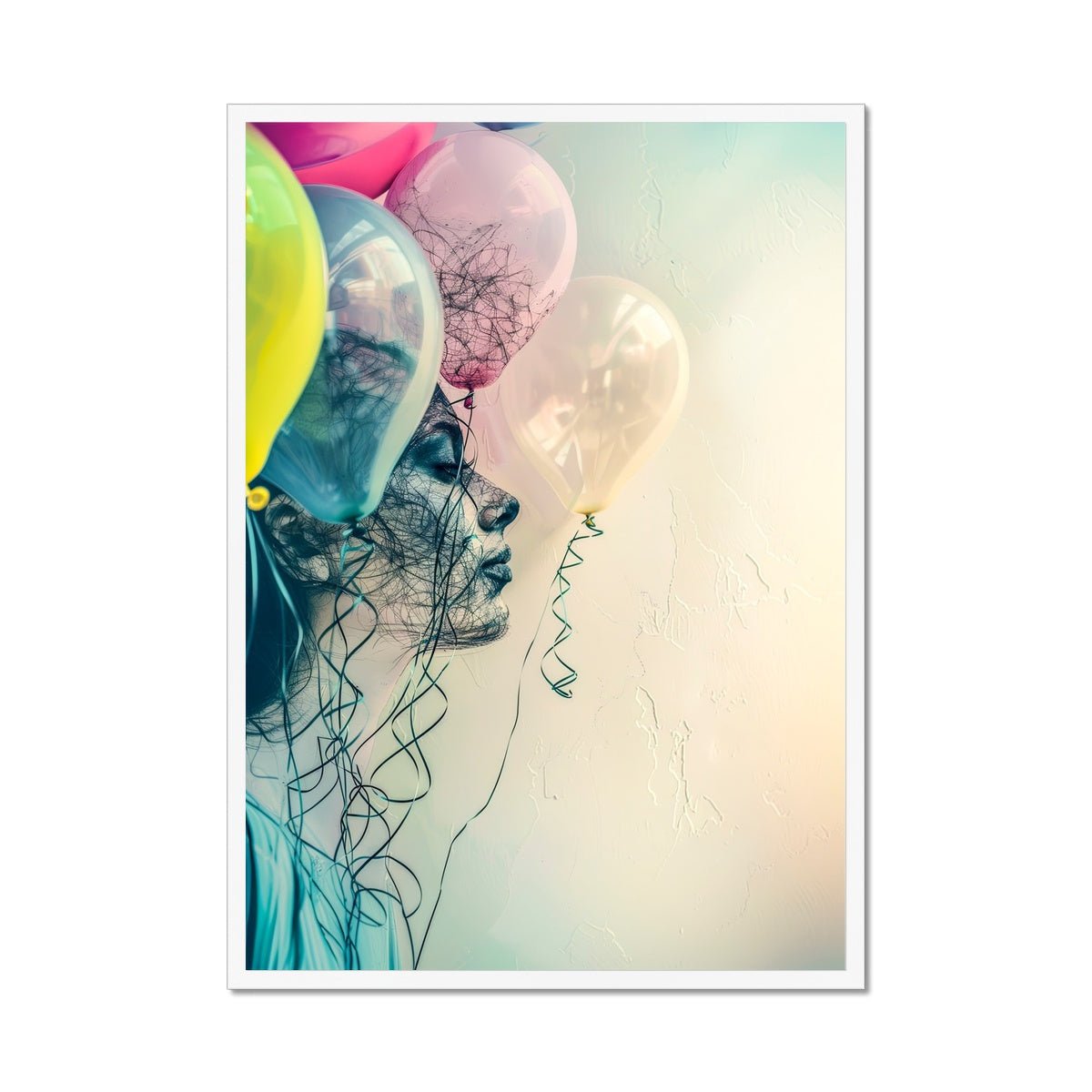 Balloon Symphony 11:11 Framed Print - Pixel Gallery