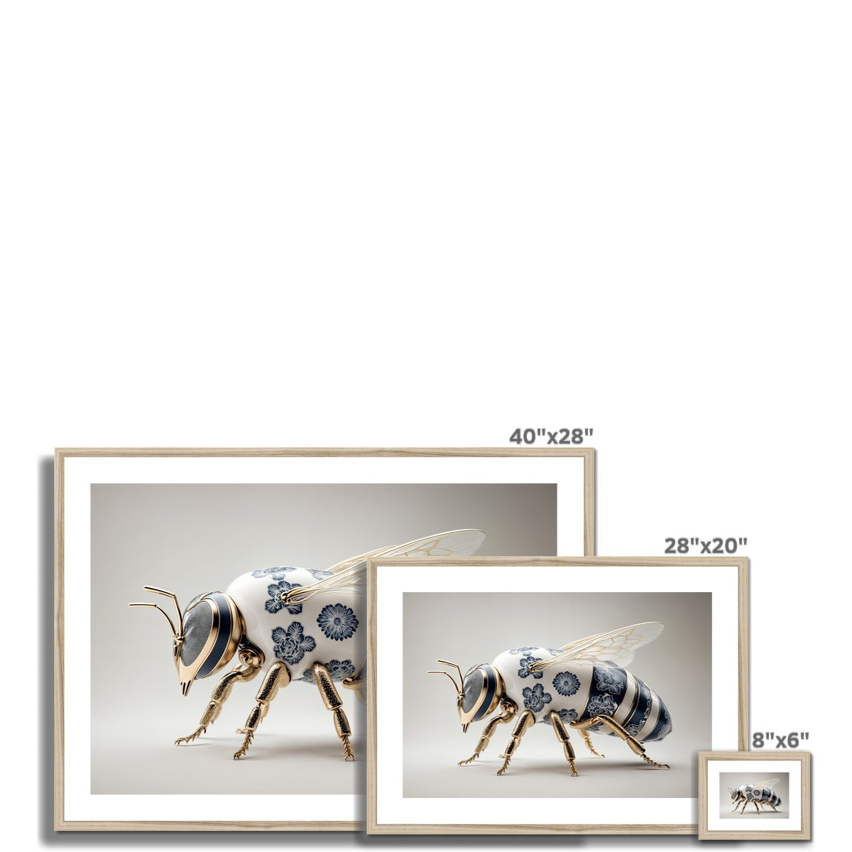 Bee Framed & Mounted Print