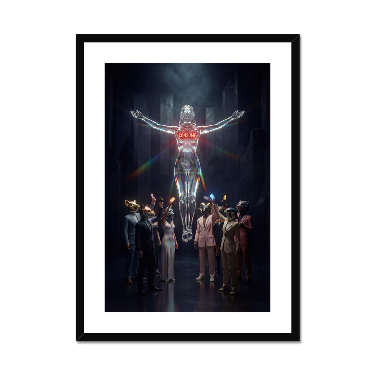 New Religion  Framed & Mounted Print | Pixel Gallery