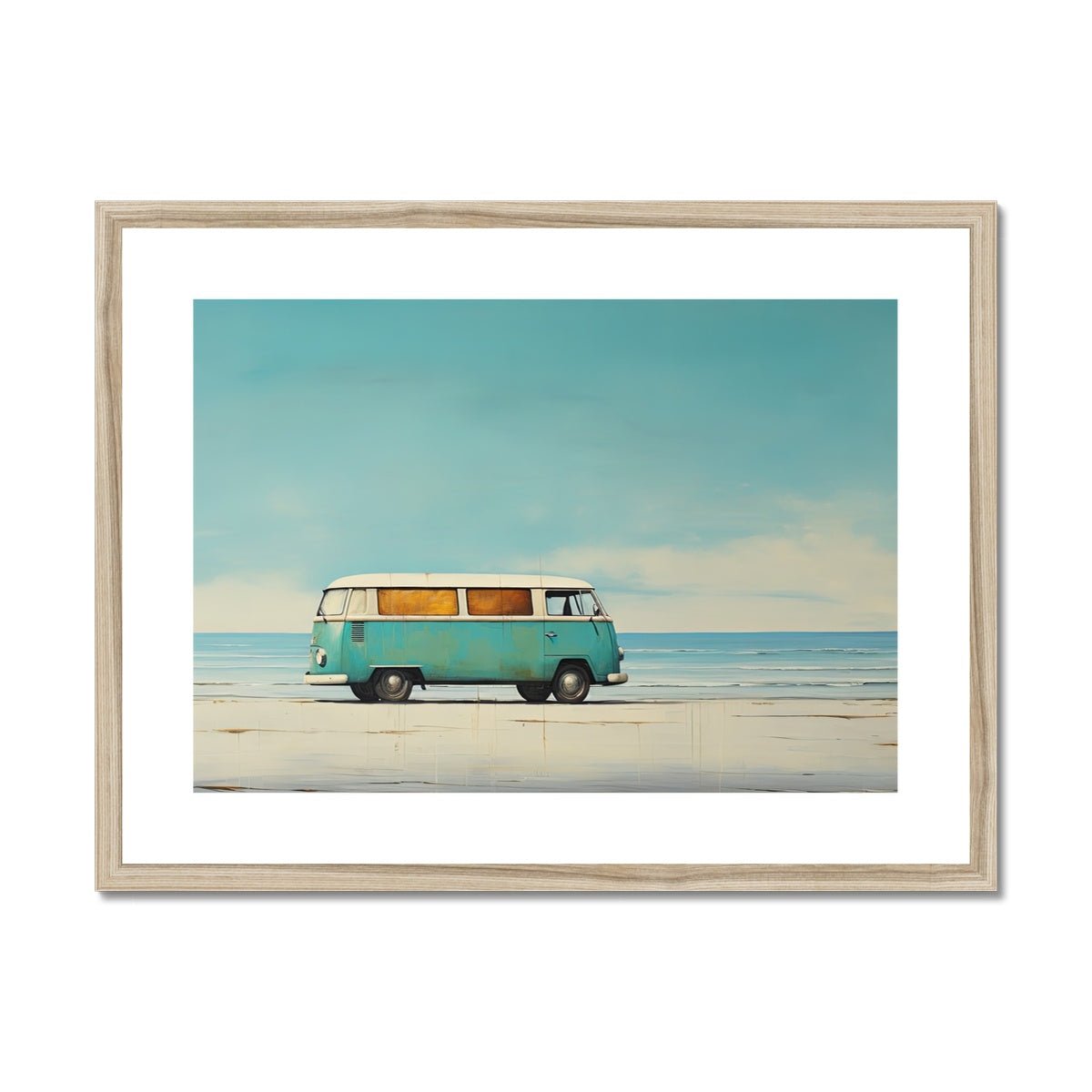 Beach Days Framed & Mounted Print - Pixel Gallery