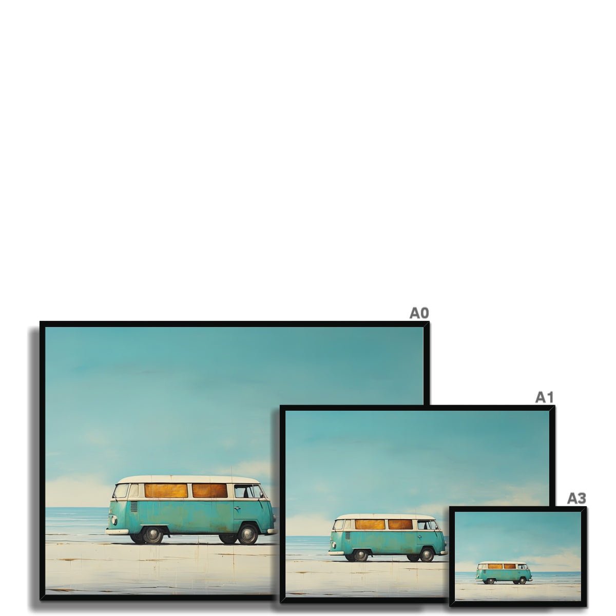 Beach Days Framed Print - Pixel Gallery