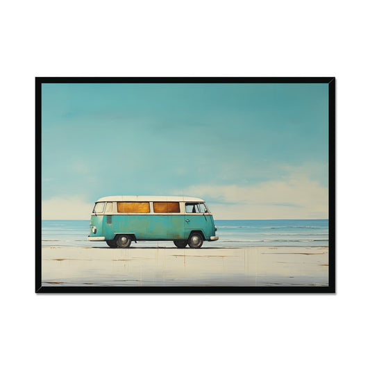 Beach Days Framed Print - Pixel Gallery