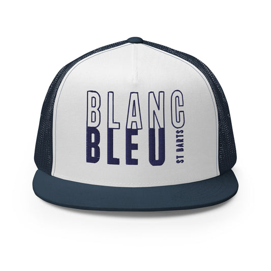 Blanc Bleu Trucker Cap - Navy - Pixel Gallery