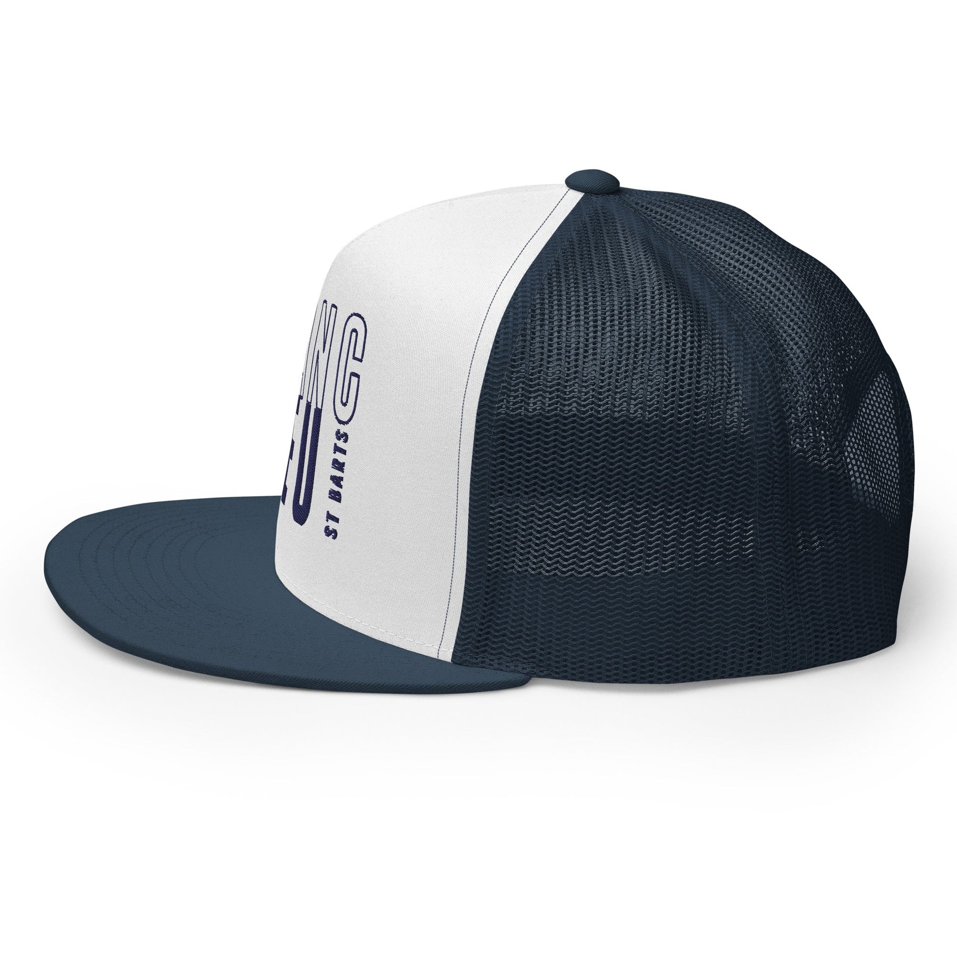 Blanc Bleu Trucker Cap - Navy - Pixel Gallery