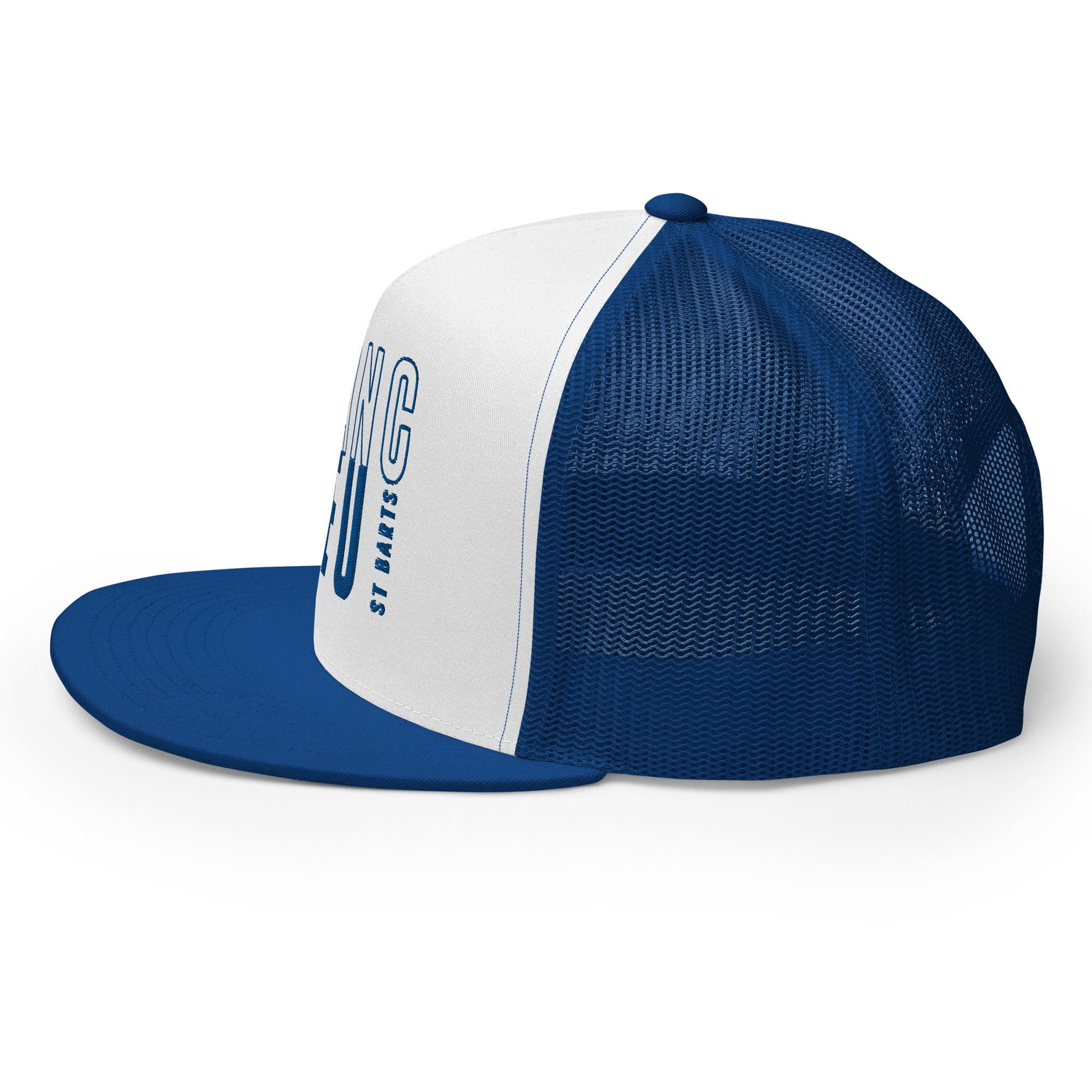 Blanc Bleu Trucker Cap - Royal Blue - Pixel Gallery