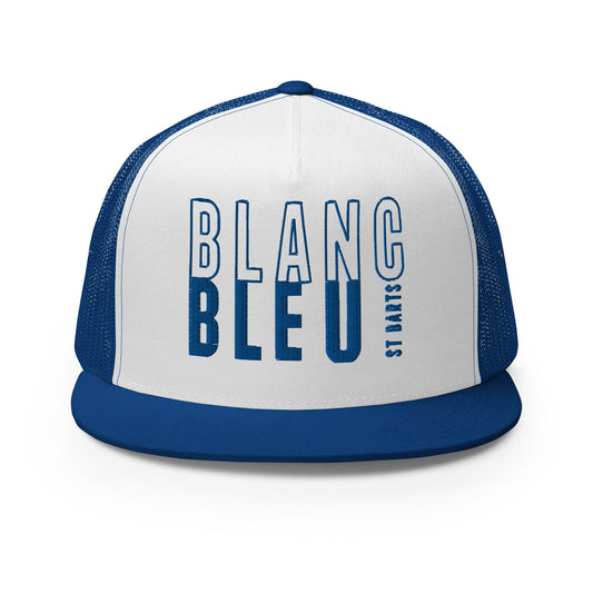 Blanc Bleu Trucker Cap - Royal Blue - Pixel Gallery