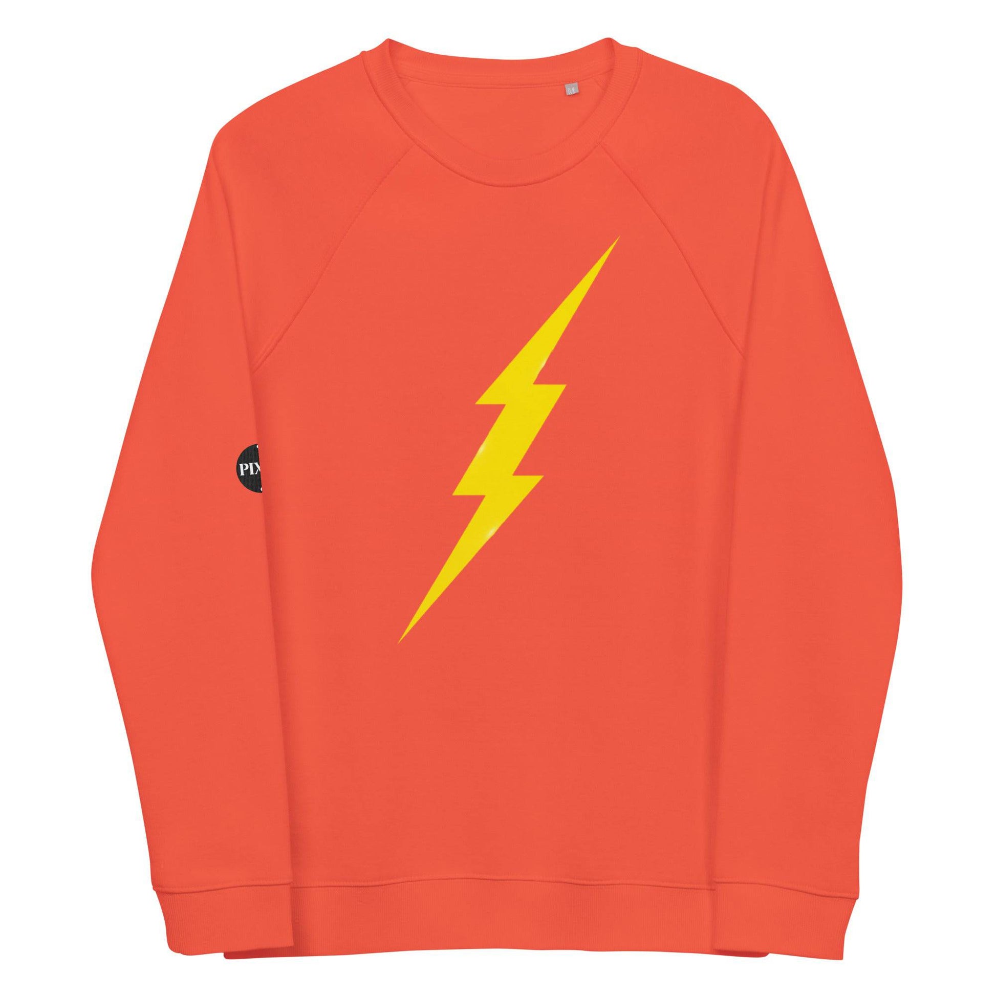 Bolt Organic Raglan Sweatshirt - Pixel Gallery