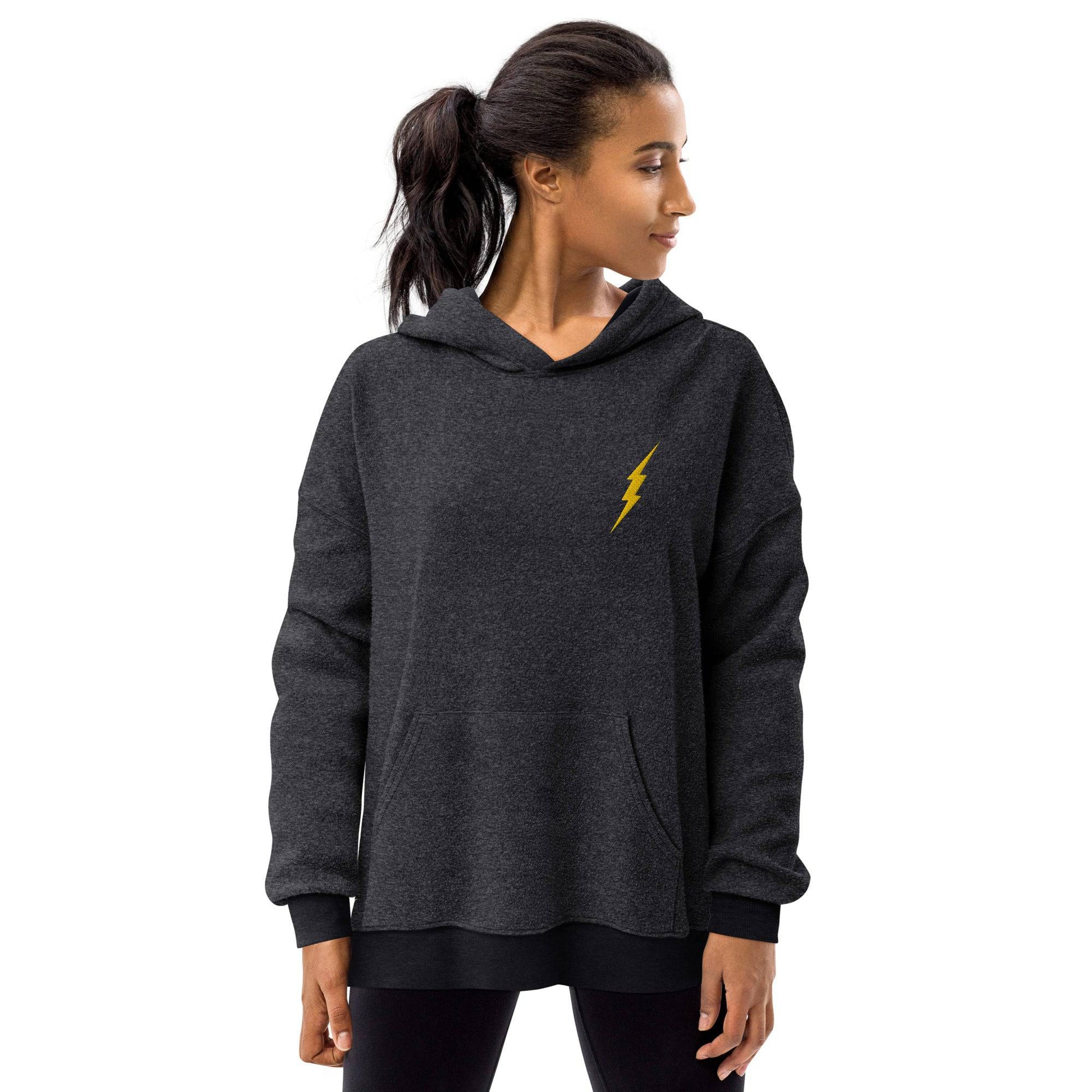 Bolt Sueded Fleece Hoodie - Pixel Gallery