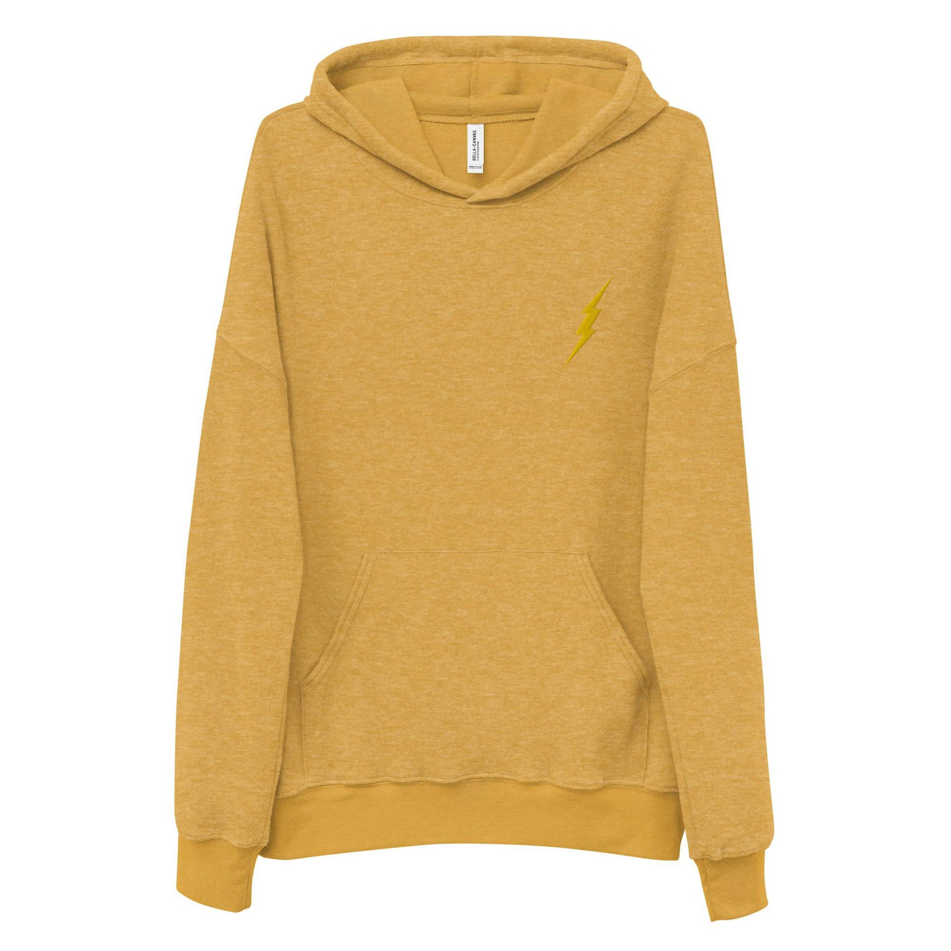 Bolt Sueded Fleece Hoodie - Pixel Gallery