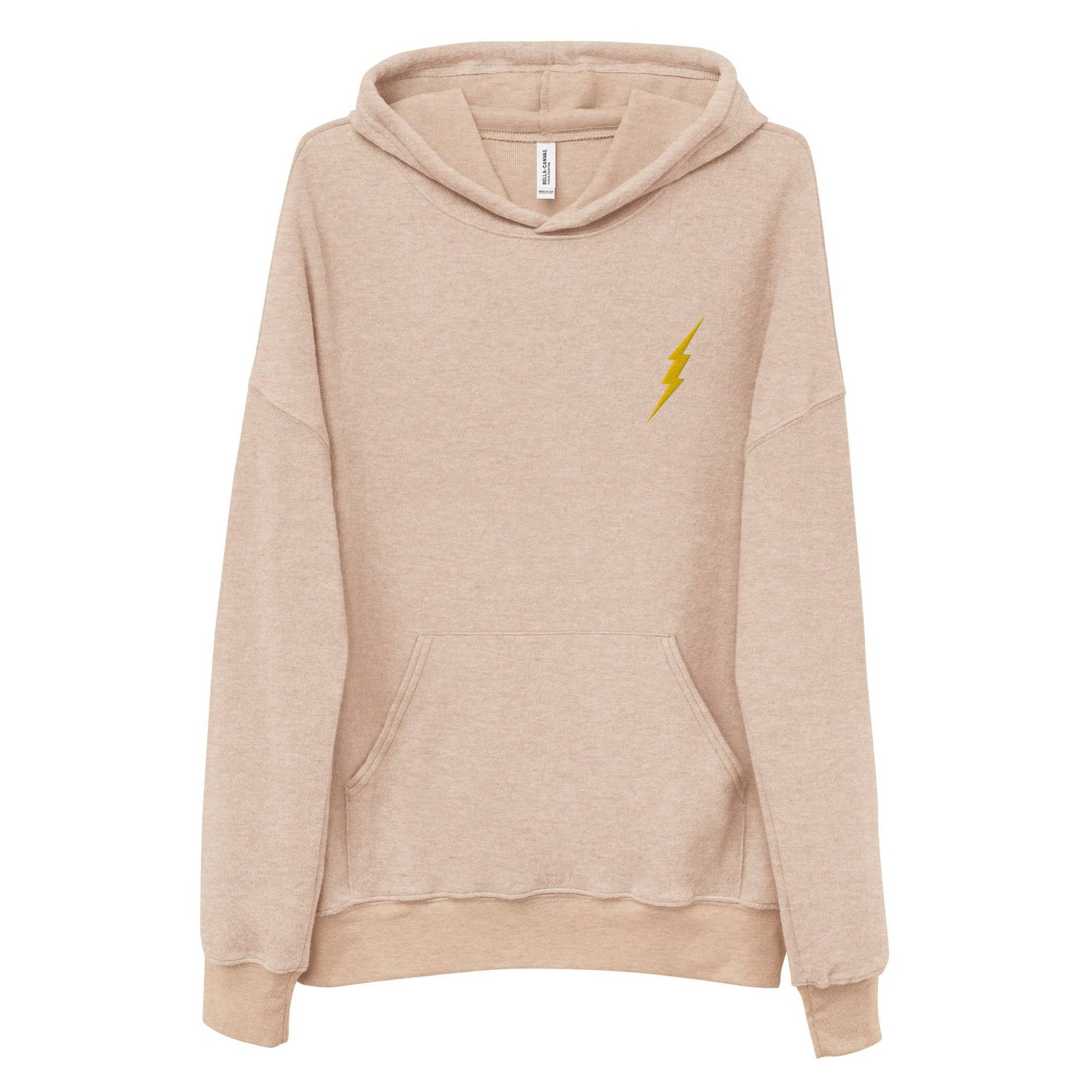 Bolt Sueded Fleece Hoodie - Pixel Gallery