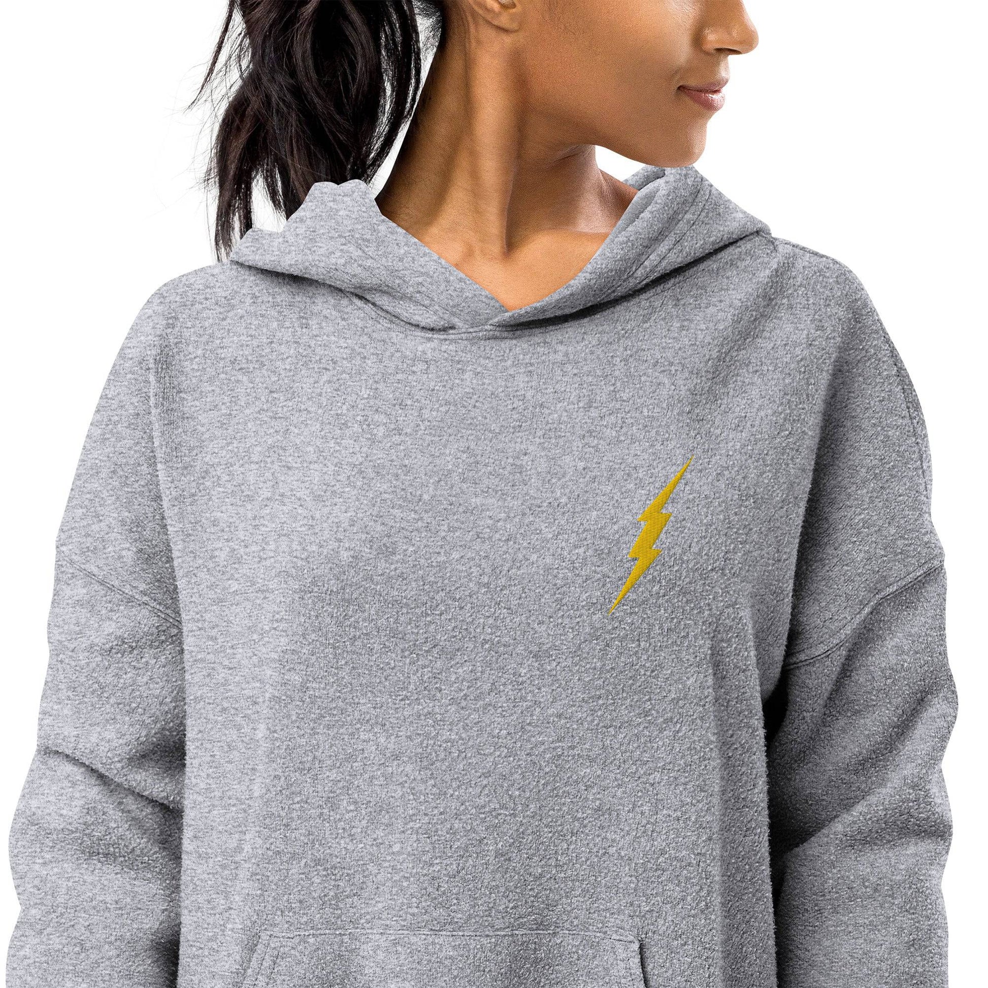 Bolt Sueded Fleece Hoodie - Pixel Gallery