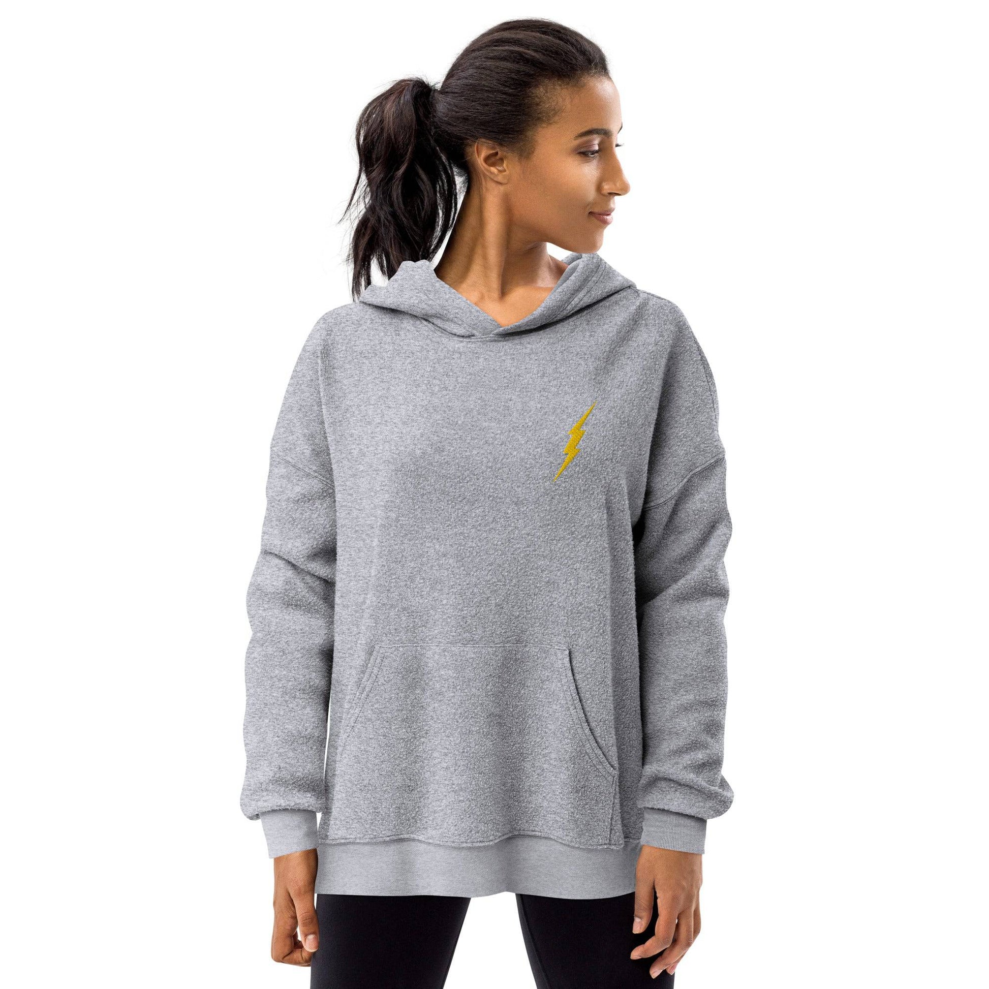 Bolt Sueded Fleece Hoodie - Pixel Gallery