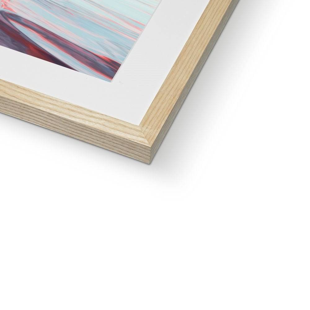 Fire Framed & Mounted Print - Pixel Gallery