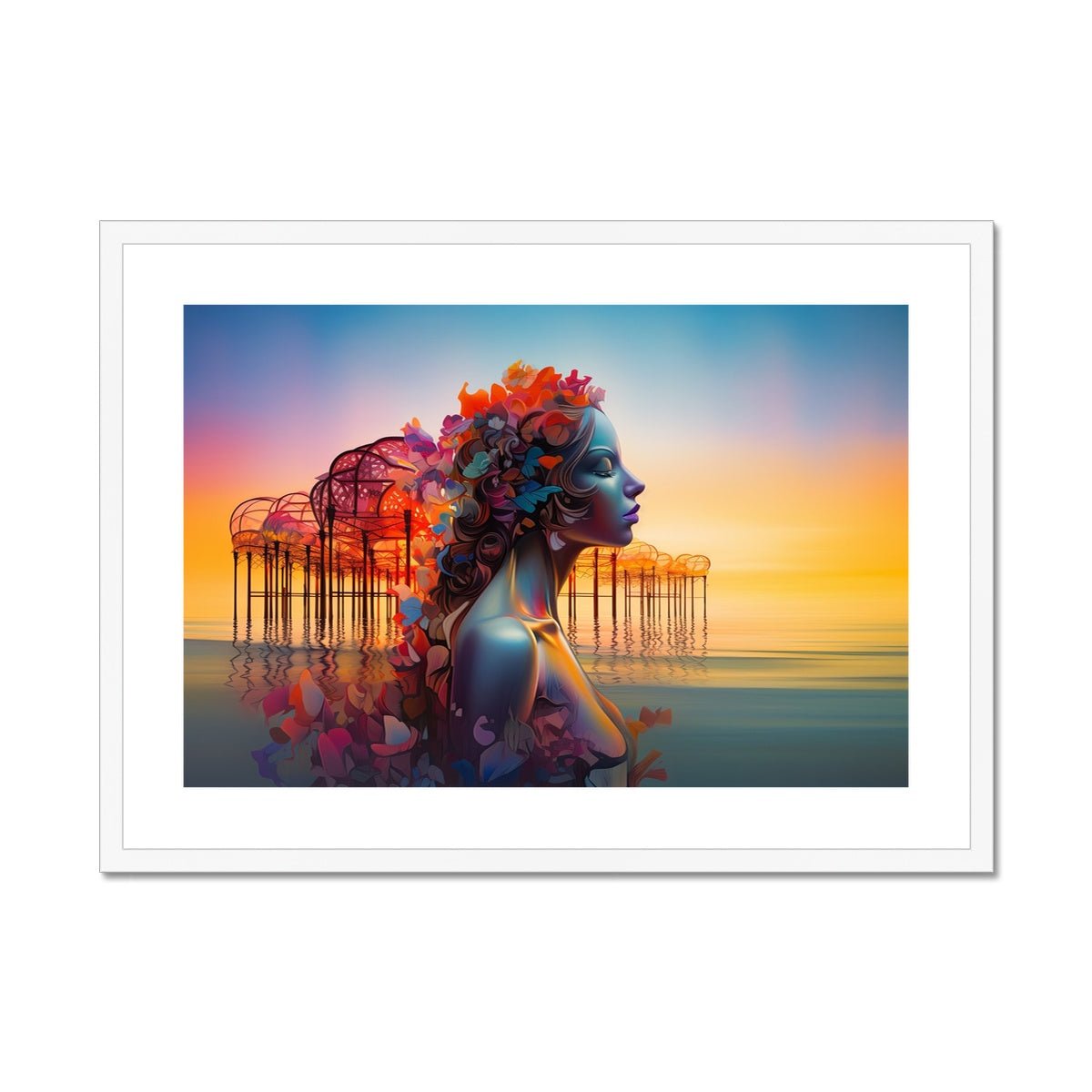 Brighton Belle Framed & Mounted Print - Pixel Gallery