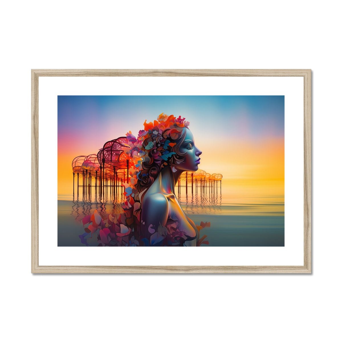 Brighton Belle Framed & Mounted Print - Pixel Gallery