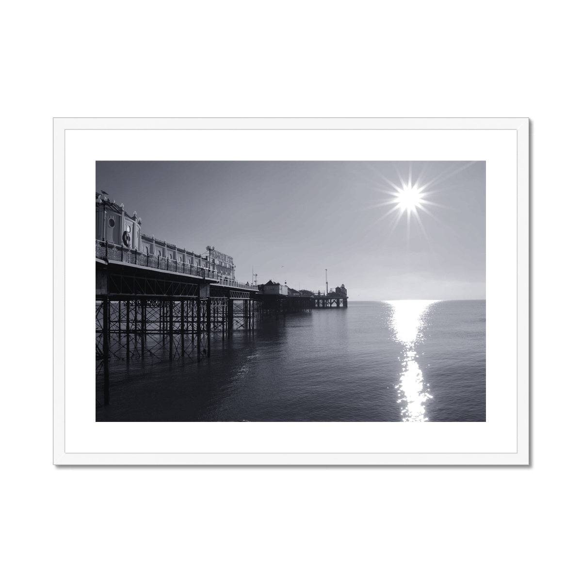 Brighton Palace Pier Framed Fine Art Print - Pixel Gallery