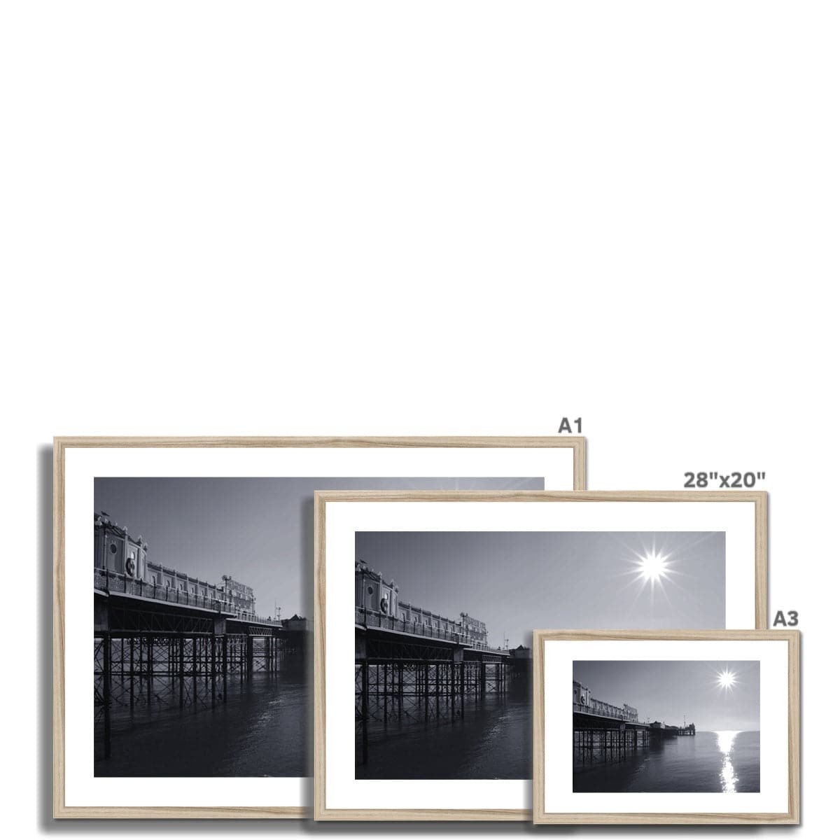 Brighton Palace Pier Framed Fine Art Print - Pixel Gallery