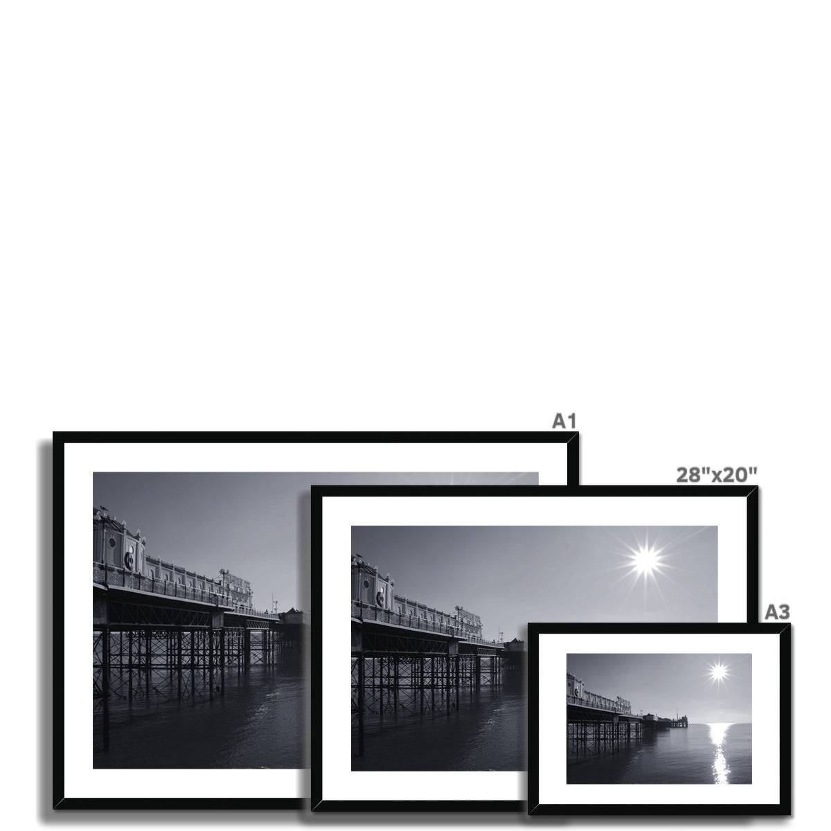 Brighton Palace Pier Framed Fine Art Print - Pixel Gallery